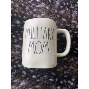Rae Dunn Mint "MILITARY MOM" MUG/NEW